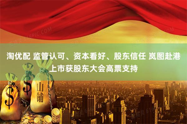 淘优配 监管认可、资本看好、股东信任 岚图赴港上市获股东大会高票支持